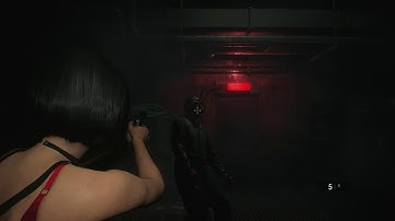 Resident Evil 2 - Sewers Leon A: Ada Wong: EMF Visualizer Hack Fan & Door, Memo Gameplay (2019)