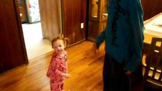 Arianna Doing The Wedgie Dance