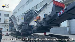 Shipment of Mobile Crushing & Screening Plant📲WhatsApp:86 13938447778🌐https://www.kqmachinery.com/