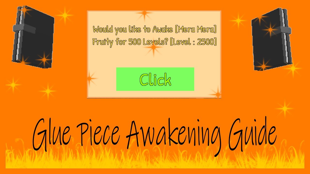 Glue Piece all Awakening Guide + Showcase