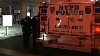 Raw: NYPD Says Police Shot Man Armed With Knife