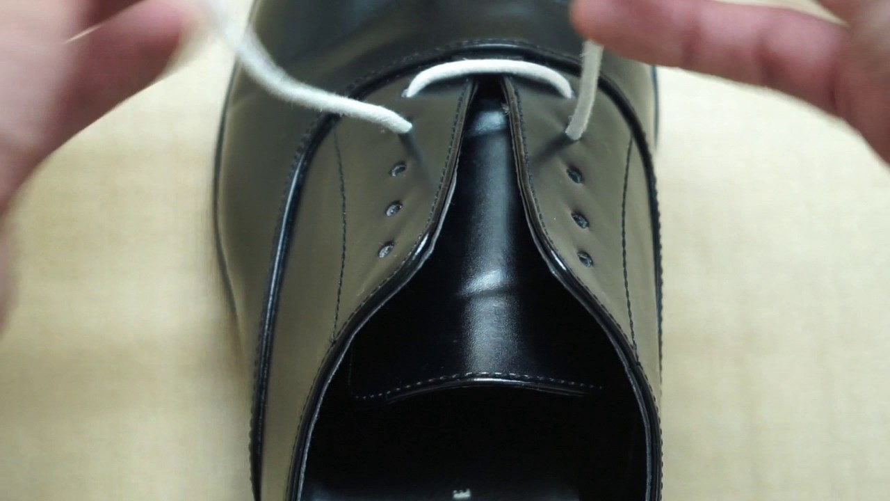 革靴の基礎知識 動画で分かる便利な靴ひもの結び方 Gp Part 3