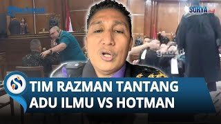 Download Lagu GAK ADA TAKUTNYA! Tim Razman Nasution yang Naik Meja saat Sidang Tantang ADU ILMU Vs Hotman Paris MP3