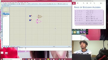 Boolean Algebra by proteus 8