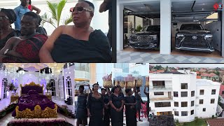 New Mansion, Cars, Wealth & Tradition On Display At Smartup Water CEO,Mr K Fosu’s Mum’s Vigil In Ksi