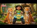Canción del Tigre - Tiger Song | Spanish Nursery Rhymes for Kids | Galatta Kids |Animals Song