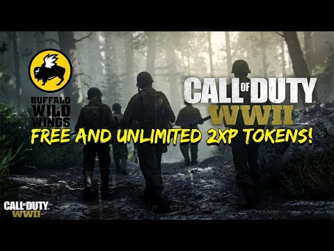 HOW TO GET *UNLIMITED* FREE COD WWII 2XP TOKENS!! (EASY)