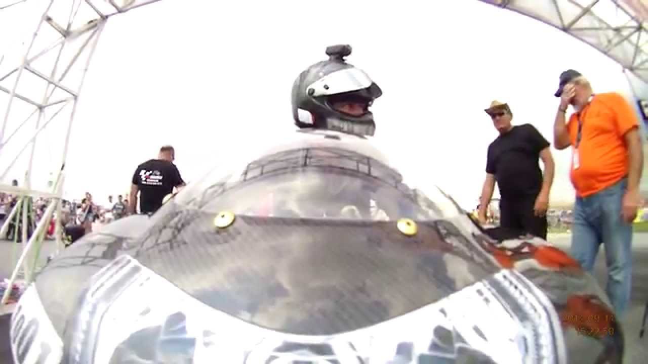 Pro stock bike Bousinis onboard