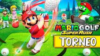 🔴 PRIMER TORNEO DE YOUTUBERS ⛳ MARIO GOLF SUPER RUSH 🏌️‍♂️ (Nintendo Switch)