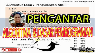 INTRODUCTION TO ALGORITHMS AND PROGRAMMING BASICS