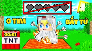 NẾU NHƯ TÔ GÀ KHÔNG CÒN TRÁI TIM TRONG MINECRAFT KHIẾN SINH TỐ BẤT NGỜ * NẾU TÔ GÀ TRỞ NÊN BẤT TỬ