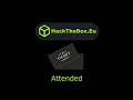 HackTheBox   Attended