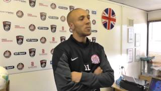 Man of The Match Richie Allen gives his verdict as AFC Fylde beat Worcester City 4-0