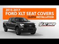 20152017 ford xlt cloth install part 1  bottom cover