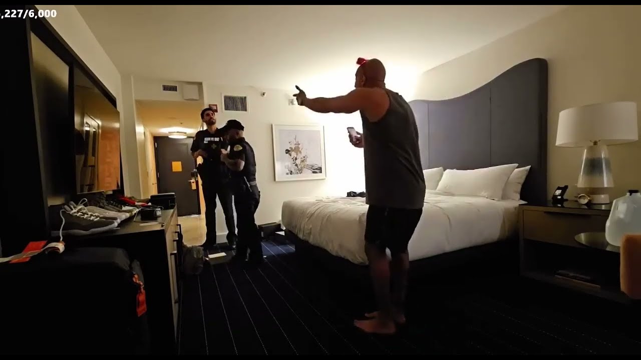 Fousey Has A Mental Breakdown And Gets Arrested On LiveStream