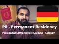 German PR | Passport | Permanent Settlement