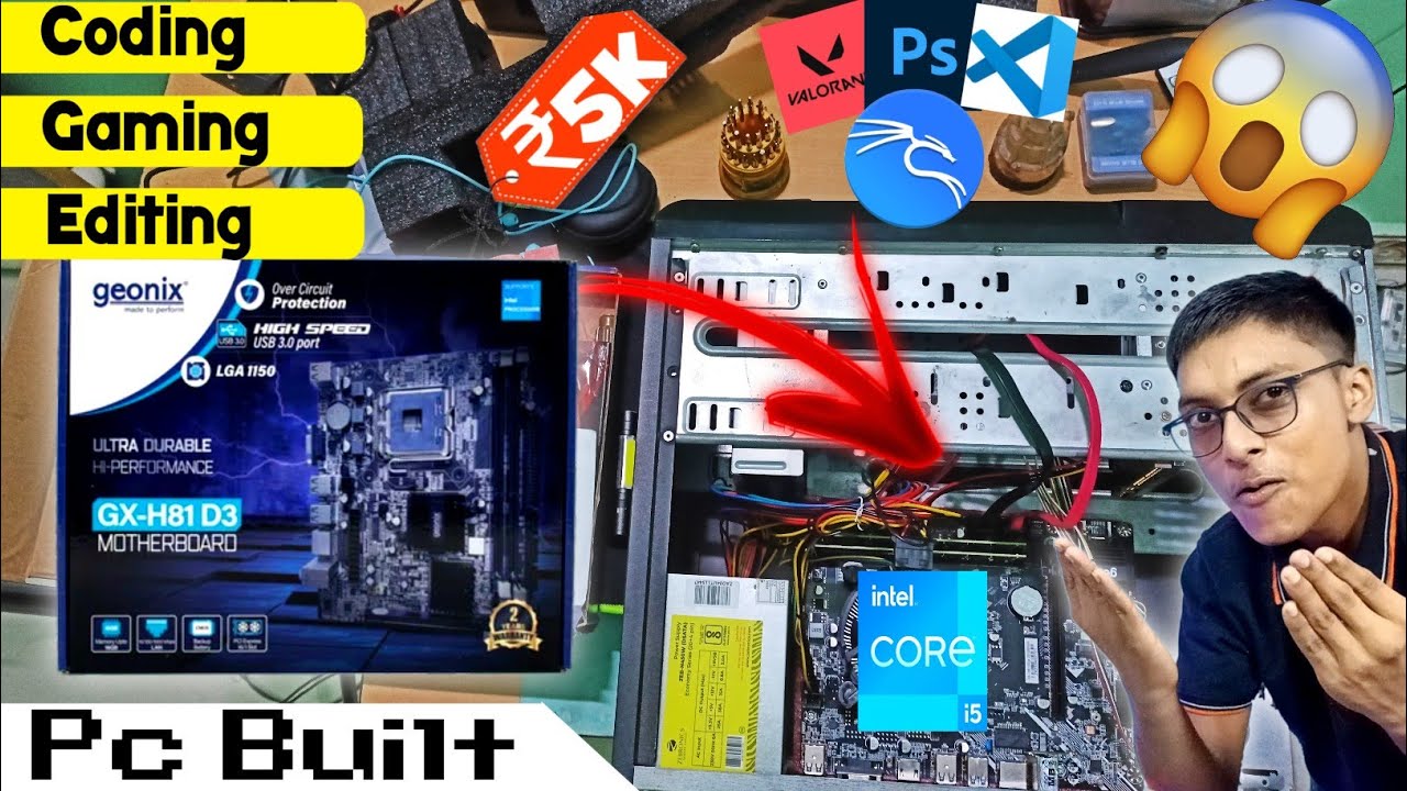 Best Pc Build Under 5000 Will Shock You ⚡! PC build for Gaming - Coding ...