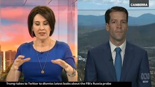 Launch of 'Securing Democracy in the Digital Age'. Fergus Hanson on ABC News Breakfast