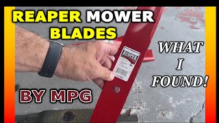 Reaper 50" Blades for Toro Replaces 110-6837-03 112-9759-03 Made in USA