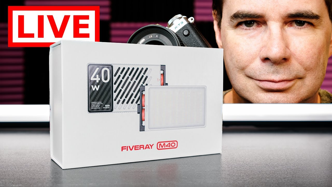 Fiveray M40 Unboxing, 2023 Channel Changes, Background, and Hang Out 👍