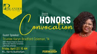 2022 Honors Convocation