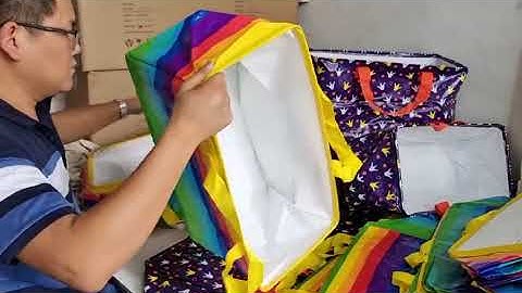 Bag inspection at factory ,China Preshipment inspection, factory audit,container loading supervision