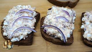 Белковый салат для похудения с тунцом!