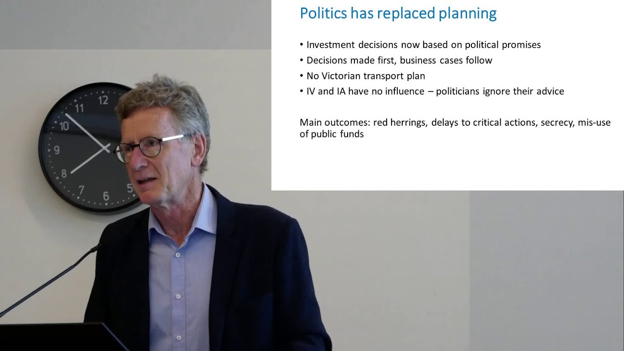 William McDougall - Melbourne's Transport planning dysfunction 