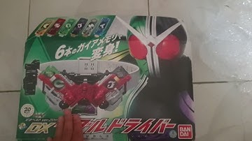 [ Unboxing Nhanh ] DX : W Driver cùng 6 Gaia Memory !