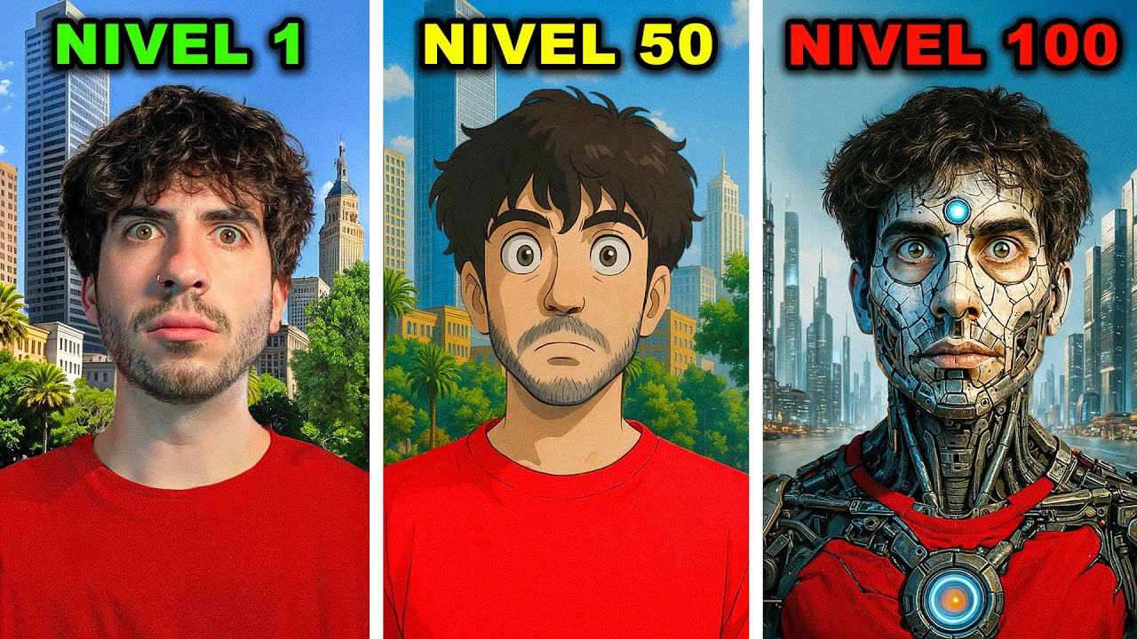 Probé IA nivel 1 vs nivel 100.