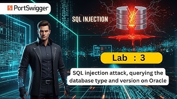 SQL Injection Lab 3 | Querying Database Type & Version on Oracle | PortSwigger SQLi Labs