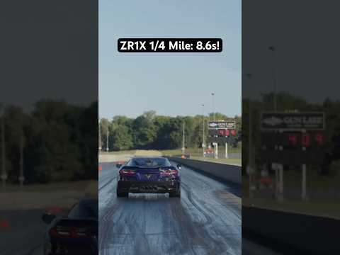 Corvette ZR1X Runs 8.6s 1/4 Mile (WORLD RECORD)!