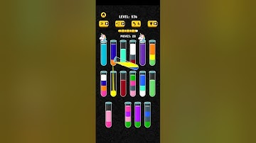 Map 536 Solution||Color Water Sort 3D!