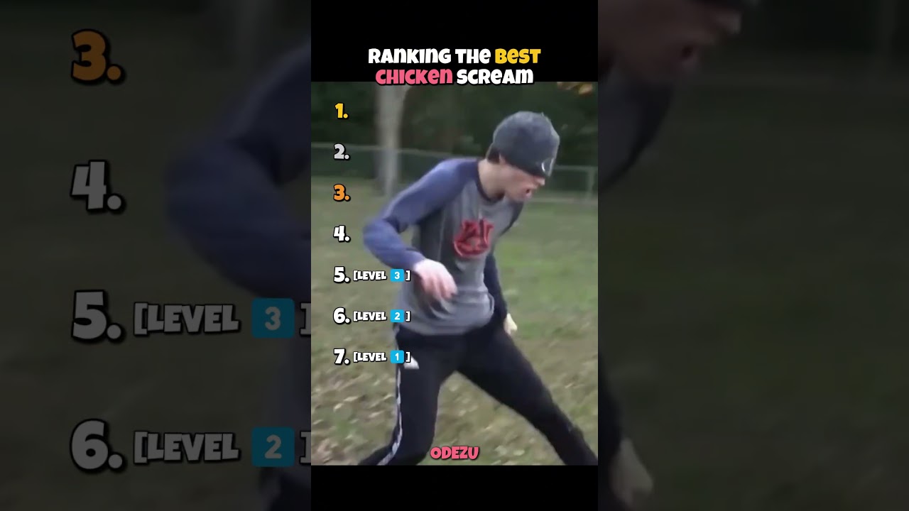 Ranking the best chicken scream ☠️😭