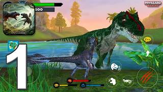 Jurassic Clash Primal Dino Sim - Gameplay Walkthrough Part 1 - Epic Dinosaur Battles (iOS, Android) screenshot 1