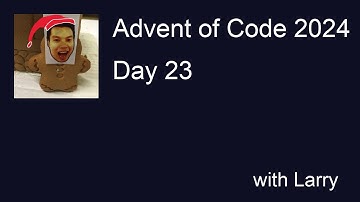 Advent of Code 2024 Day 23