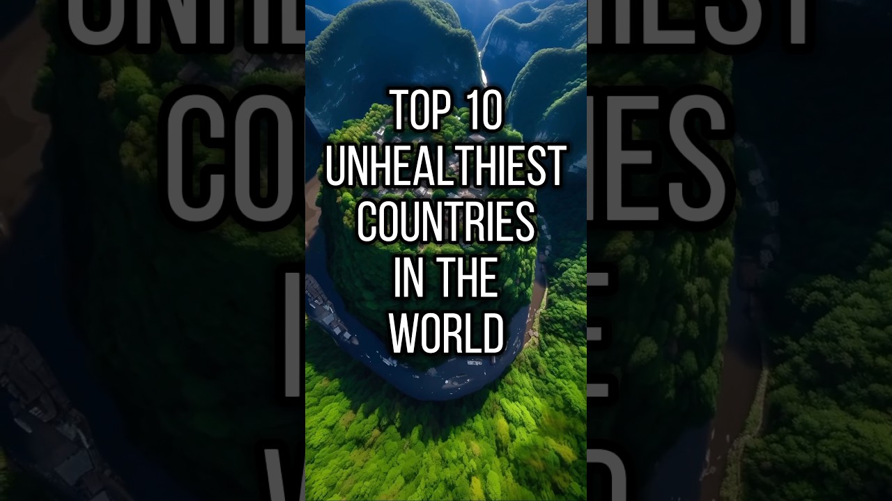 Top 10 Unhealthiest Countries In The World YouTube Top 10 Unhealthiest Countries In The World YouTube