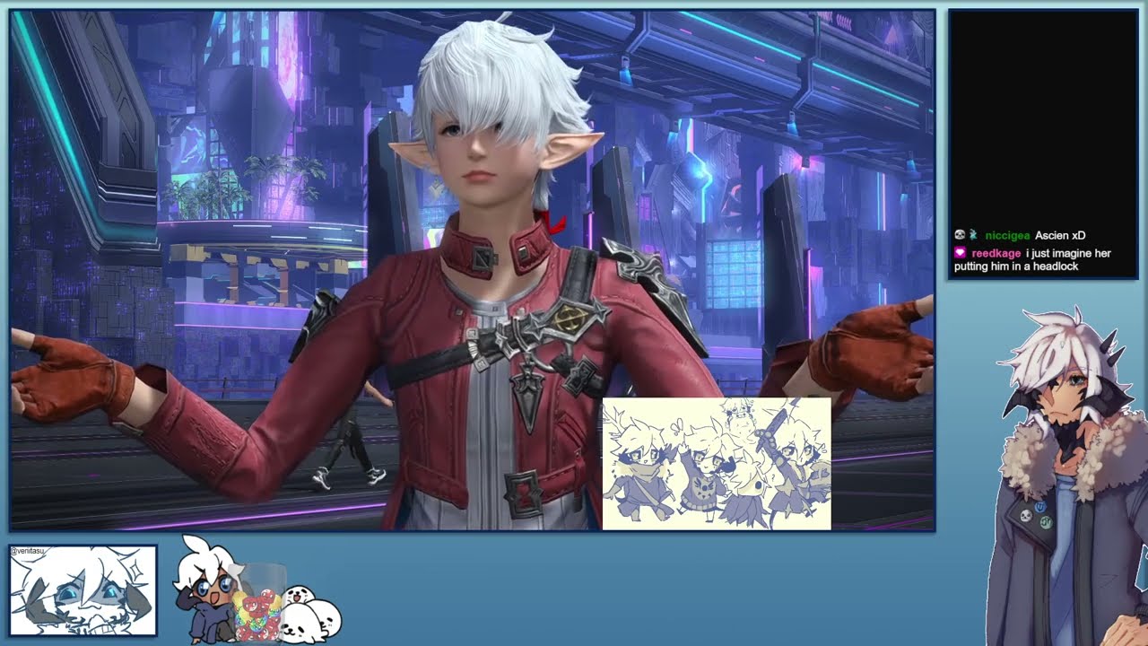 Jesse plays Dawntrail 7.4 content! Part 1. (MSQ and Normal Mode with NEST)