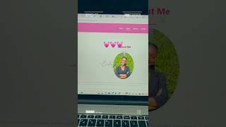💕Resume website 💕 #foryou #coding #codingjourney #websitedesign#webdevelopment #conputer#software