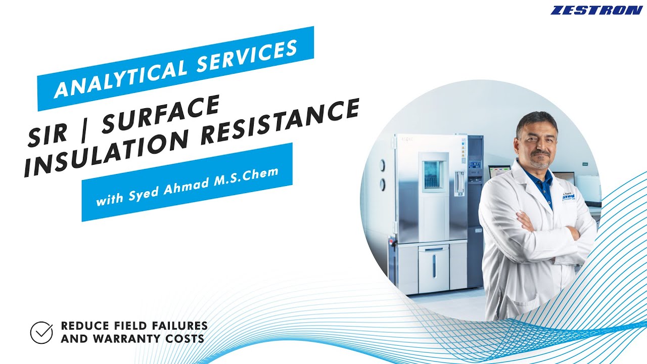 Surface Insulation Resistance SIR Analytical Services YouTube