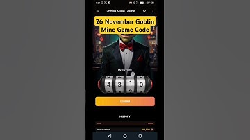 26 November Goblin Mine Game Code | Goblin Mine Game Vip Code 26 November |Goblin Mine Game VIP Code
