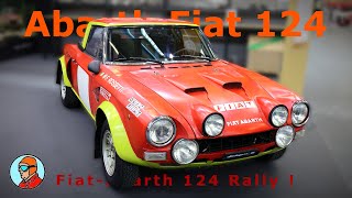 Miniature Fiat 124 Abarth #2 - H.Mikkola Montecarlo 1975 - Vitesse 1/43 - L188