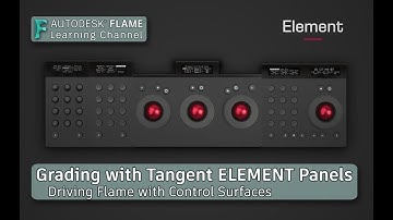 Grading with the Tangent ELEMENT Panels - Flame 2022