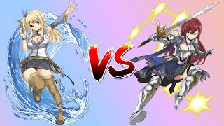 Download Lagu Lucy Heartfilia Vs. Erza Scarlet