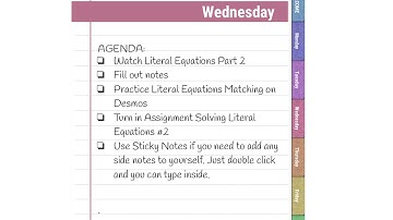 Two-Step literal equations Part 3