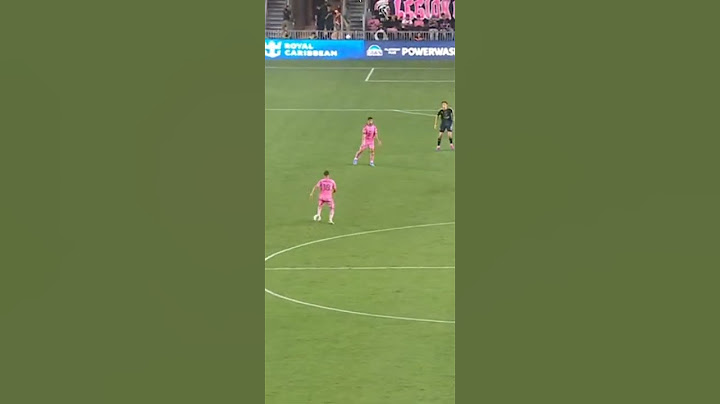 Lionel Messi Incredible Goal 14/04/2024