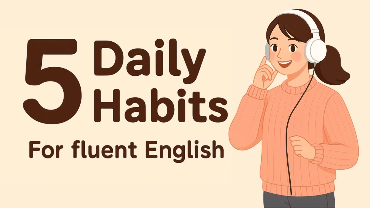 Improve Your English Fluency Every Day with These 5 Simple Daily Habits ...