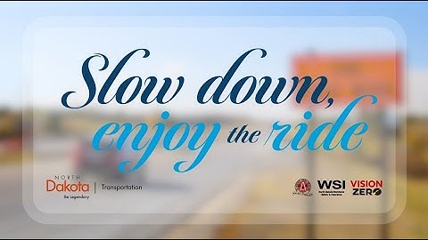 NDDOT WZS 30 Second Ad