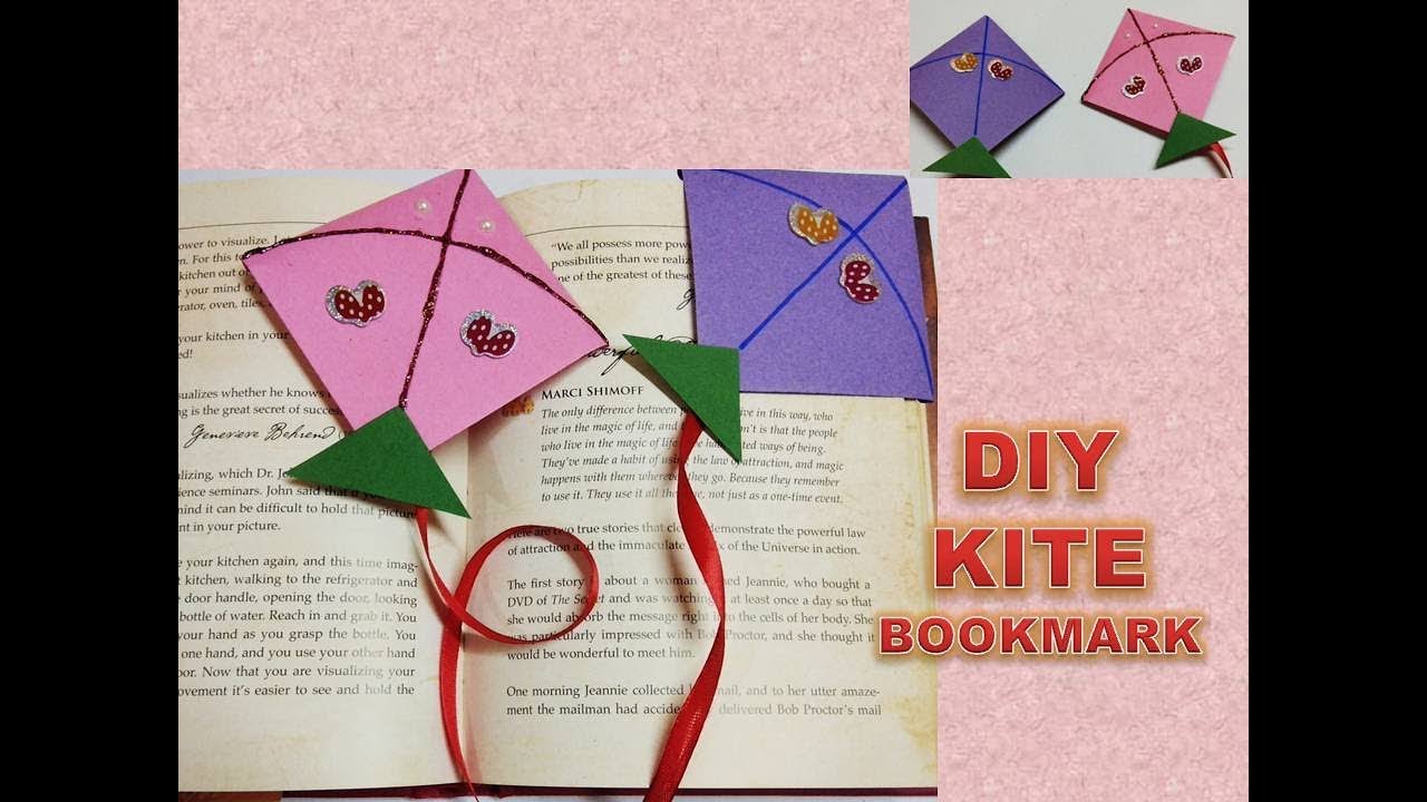 Easy Kite Bookmarks / Fun crafts