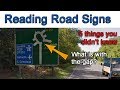 Why is there a gap in the roundabout sign? | 5 things you didn't know about reading road signs